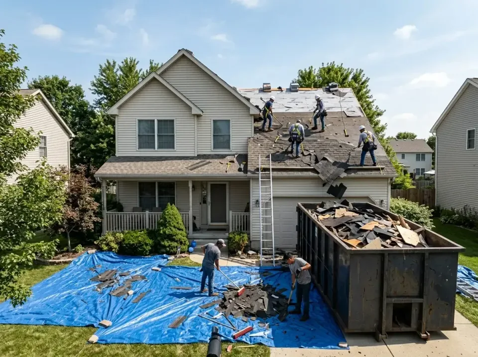 roof-replacement-debris-remova-004 — frequently asked questions, Cheapest Dumpster Rentals in Powdersville, SC